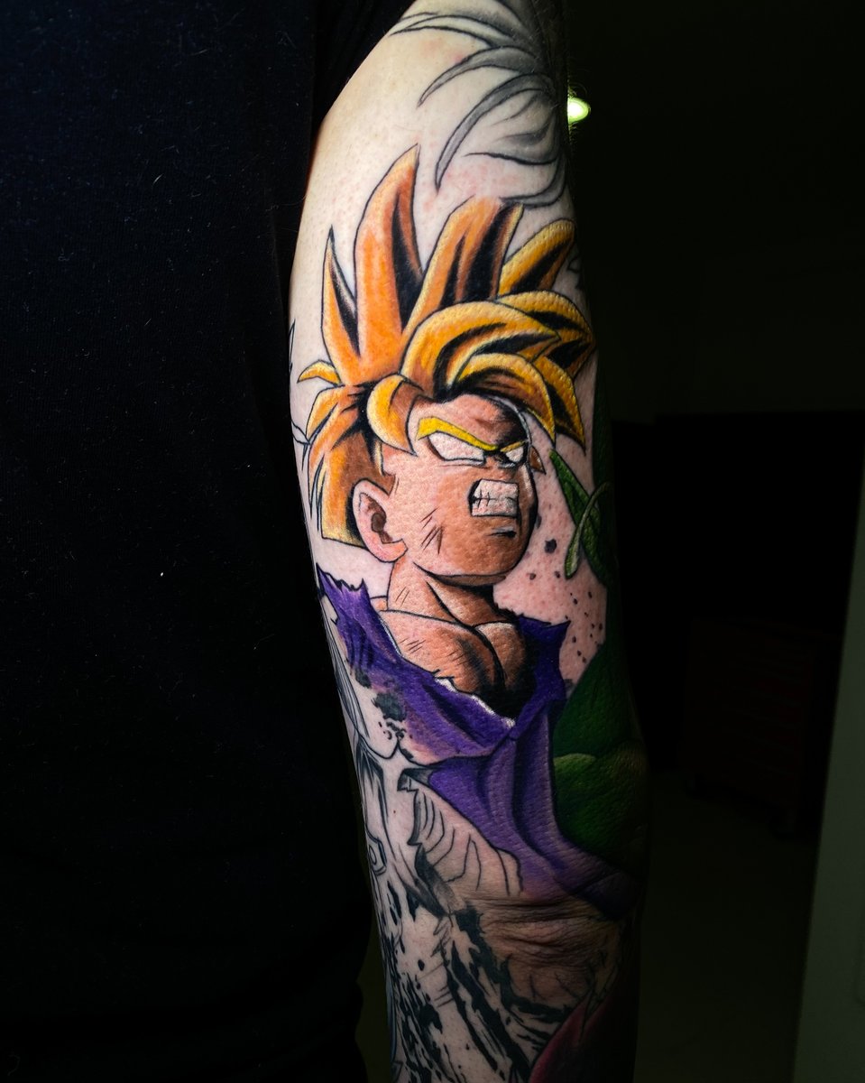 Thanks.Leo_Tattoo-tatuaż-dragonball-anime-Newschool / Graffiti / Cartoon