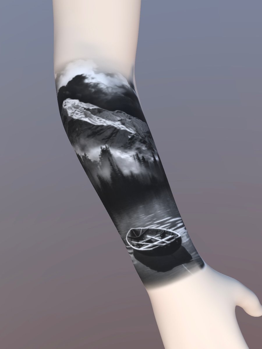 Nikita Degtyarev-wzór-Black & Grey-Realizm