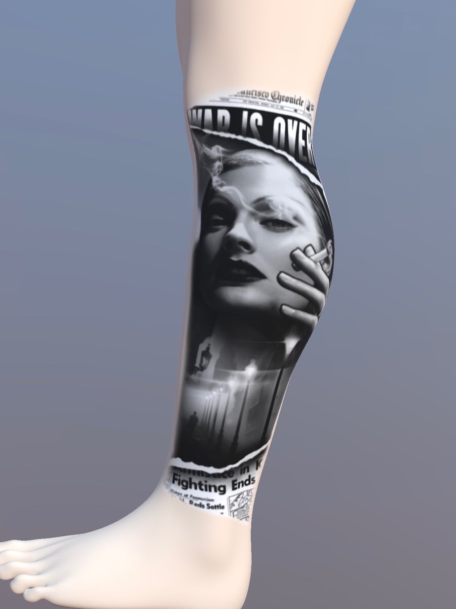 Nikita Degtyarev-wzór-Black & Grey-Realizm