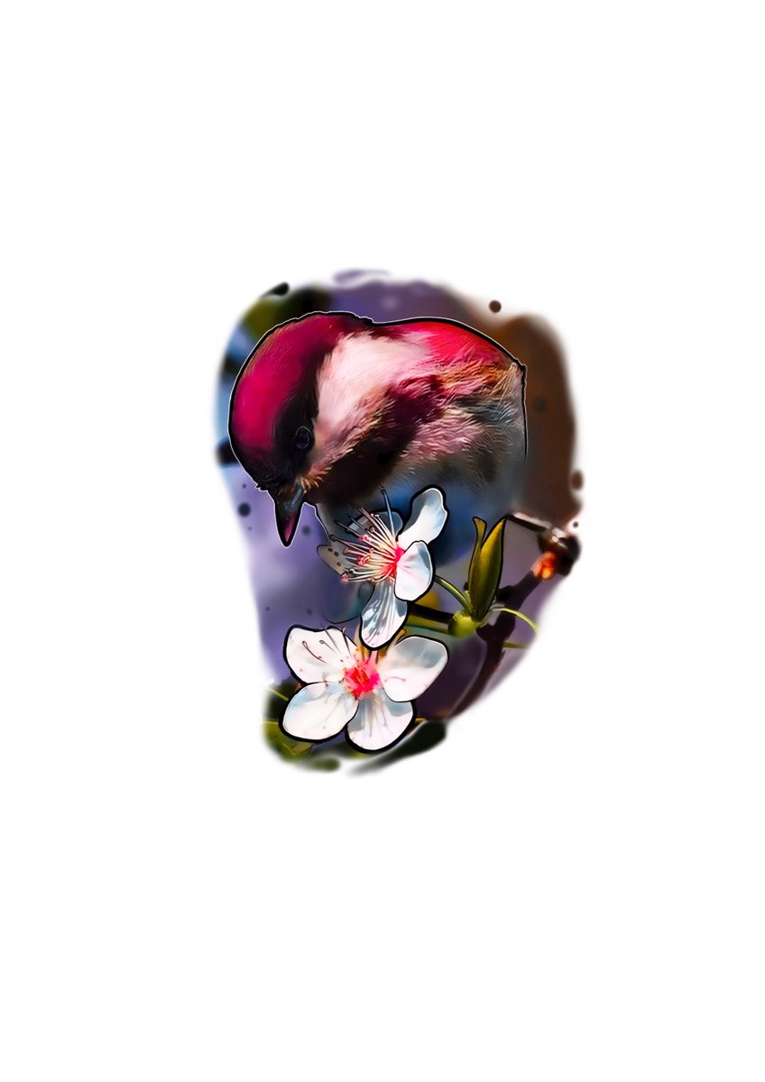 Nikita Degtyarev-wzór-ptak-Realizm