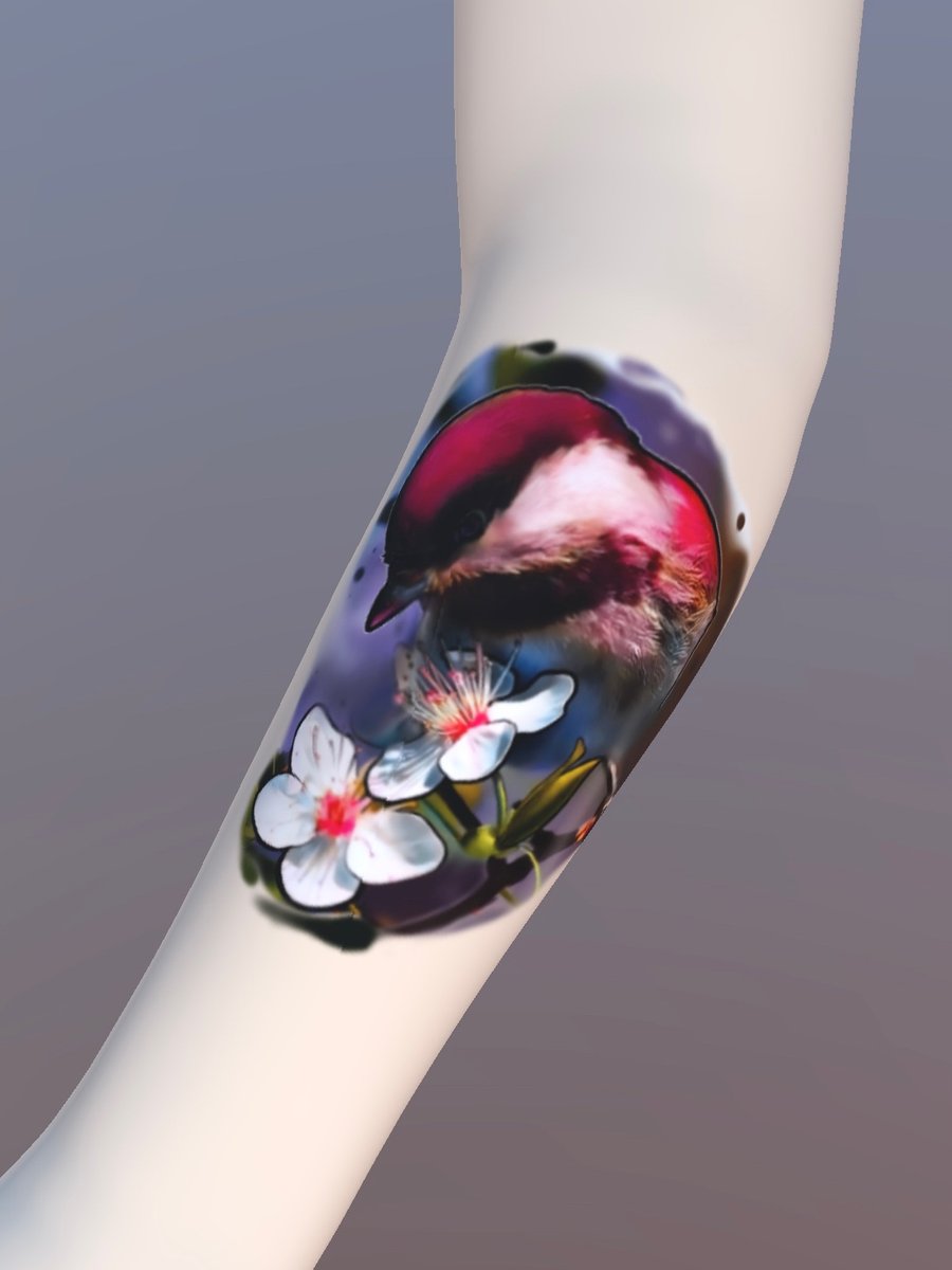 Nikita Degtyarev-wzór-ptak-Realizm