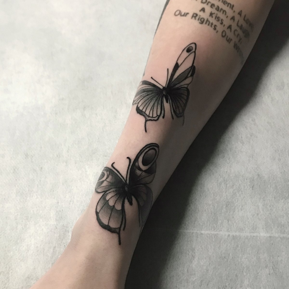 Paulina Wojciechowska -tatuaż-Black & Grey-Graficzny / Sketch-Neo-tradycyjny