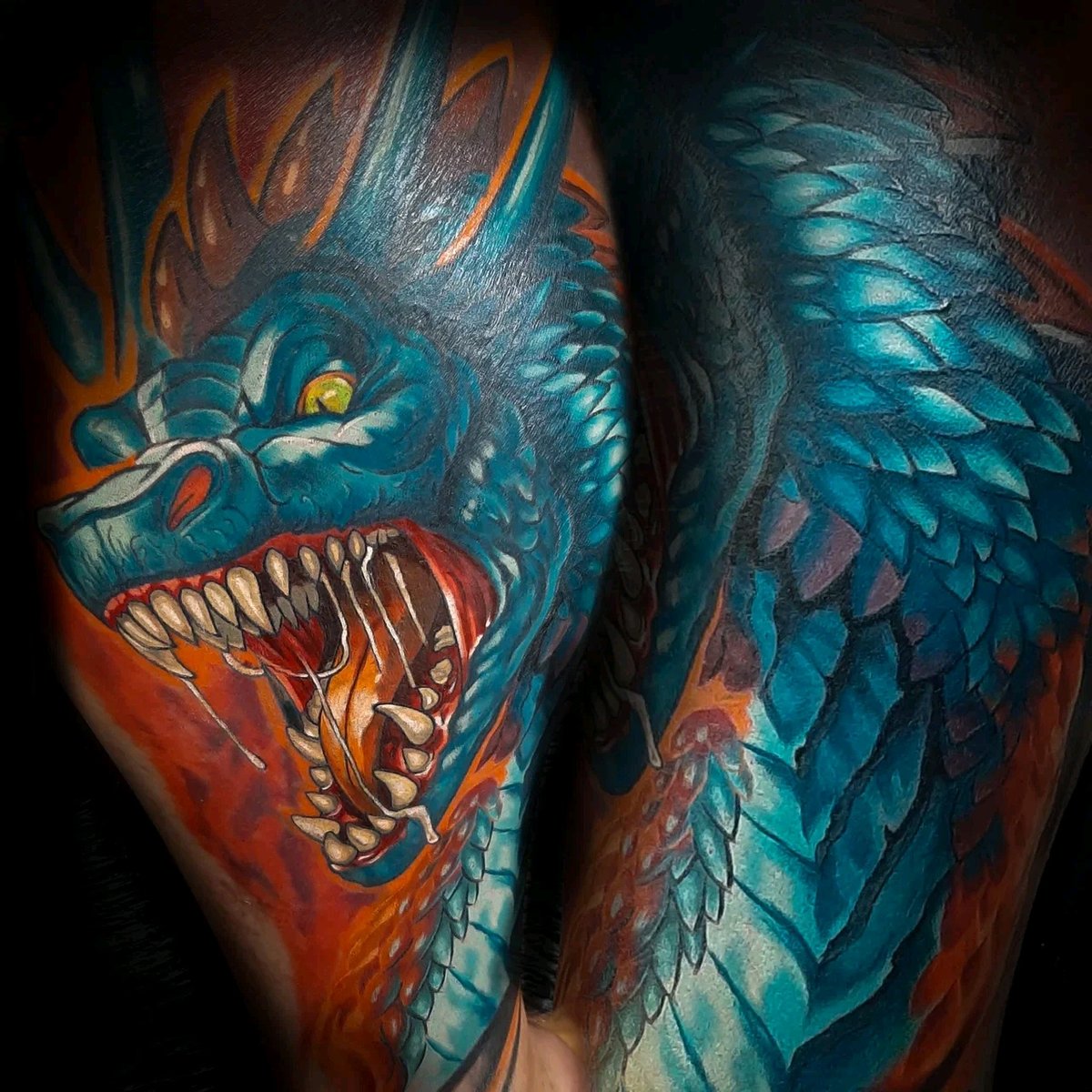 Roman Bykov-tatuaż-Newschool / Graffiti / Cartoon