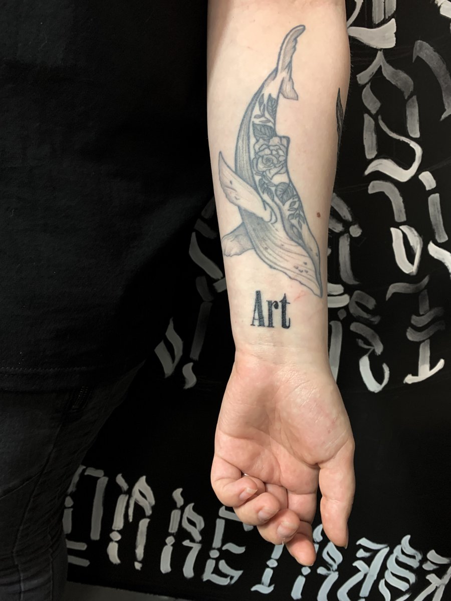 Alex Kaldwin-tatuaż-Kaligrafia / Lettering