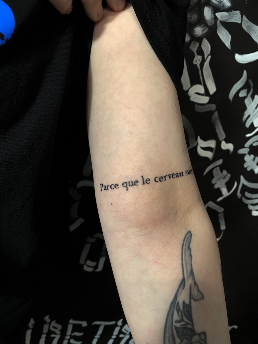 Alex Kaldwin-tatuaż-Kaligrafia / Lettering